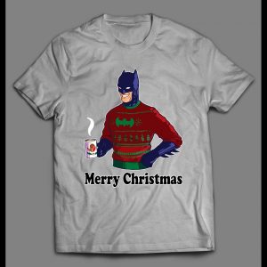 BATMAN WEARING UGLY SWEATER HIGH QUALITY CHRISTMAS SHIRT