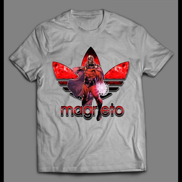 MAGNETO SPORTS WEAR PARODY SPORTY COMIC ART SHIRT