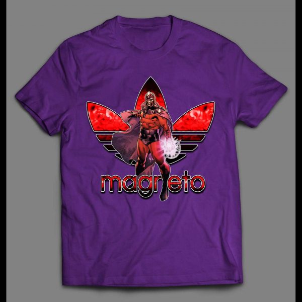 MAGNETO SPORTS WEAR PARODY SPORTY COMIC ART SHIRT