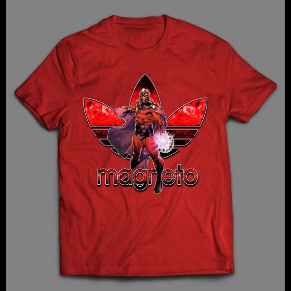 MAGNETO SPORTS WEAR PARODY SPORTY COMIC ART SHIRT