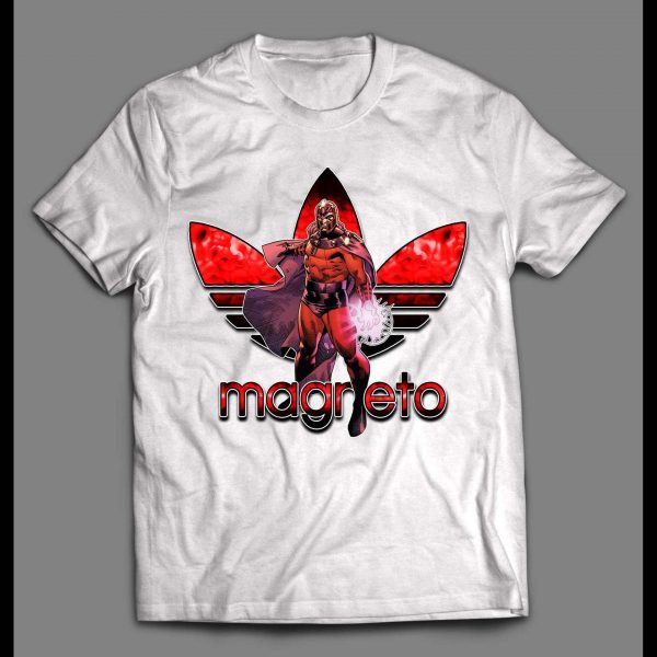 MAGNETO SPORTS WEAR PARODY SPORTY COMIC ART SHIRT