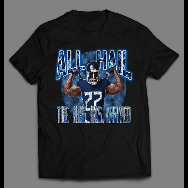 ALL HAIL THE KING HAS ARRIVED #22 FOOTBALL SHIRT