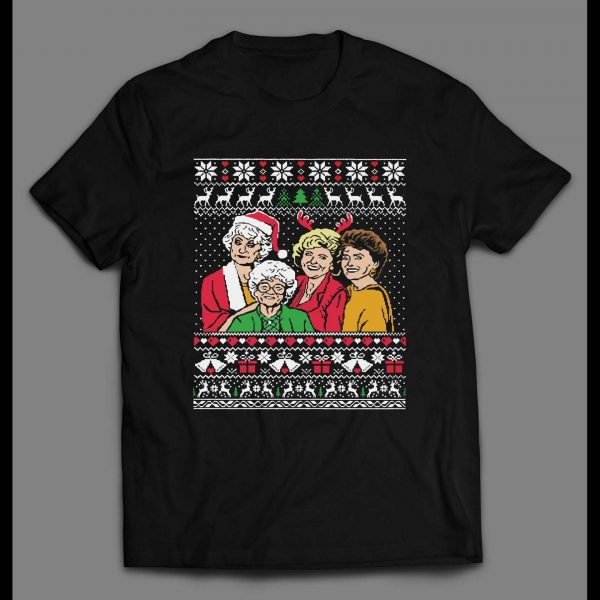 GOLDEN GIRLS MERRY CHRISTMAS QUALITY CHRISTMAS SHIRT