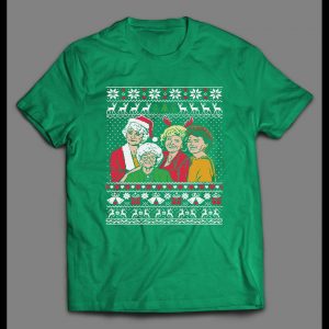 GOLDEN GIRLS MERRY CHRISTMAS QUALITY CHRISTMAS SHIRT
