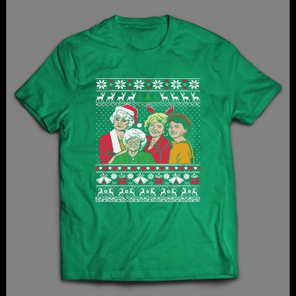 GOLDEN GIRLS MERRY CHRISTMAS QUALITY CHRISTMAS SHIRT