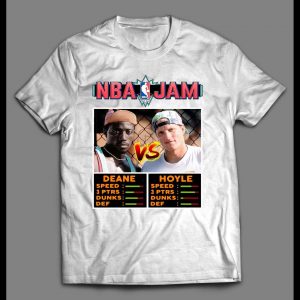 DEANE V HOYLE WHITE MEN CAN'T JUMP BASKETBALL VIDEO GAME PARODY SHIRT