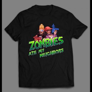 RETRO VIDEO GAME ZOMBIES ATE MY NEIGHBORS GAMER SHIRT