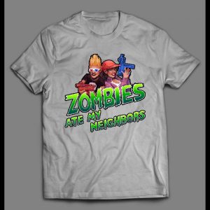 RETRO VIDEO GAME ZOMBIES ATE MY NEIGHBORS GAMER SHIRT