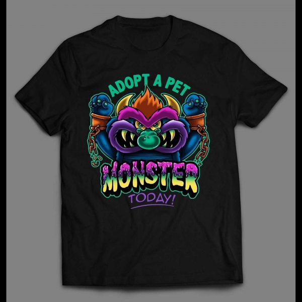 ADOPT A PET MONSTER HIGH QUALITY SHIRT