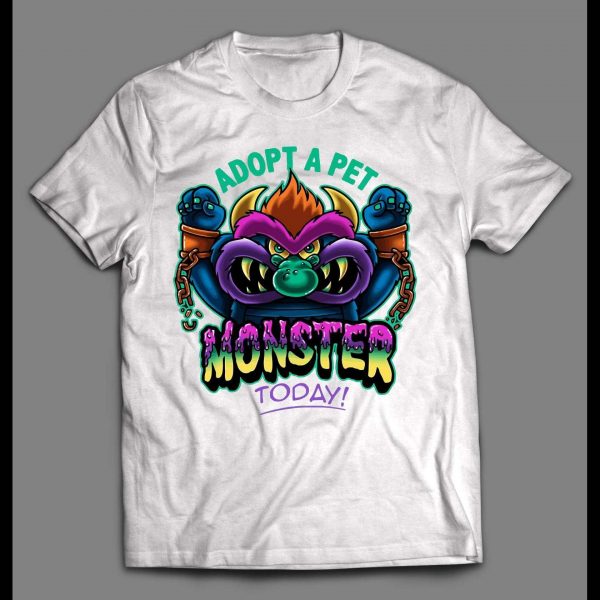 ADOPT A PET MONSTER HIGH QUALITY SHIRT