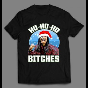 DAVE CHAPPELLE HO HO HO BITCHES RICK JAMES PARODY HOLIDAY SHIRT