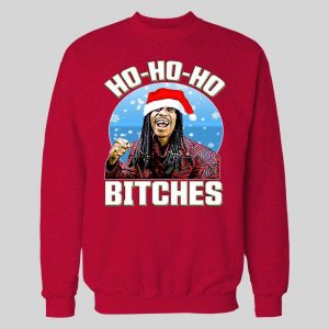 DAVE CHAPPELLE HO HO HO BITCHES RICK JAMES PARODY HOLIDAY HOODIE / SWEATSHIRT