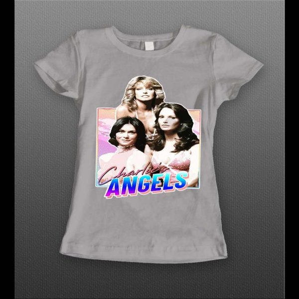 CHARLIE'S ANGELS LADIES HIGH QUALITY LADIES HIGH QUALITY SHIRT