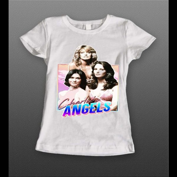 CHARLIE'S ANGELS LADIES HIGH QUALITY LADIES HIGH QUALITY SHIRT