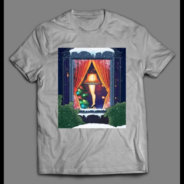 CHRISTMAS STORY LAMP LEG ART HIGH QUALITY HOLIDAY SHIRT