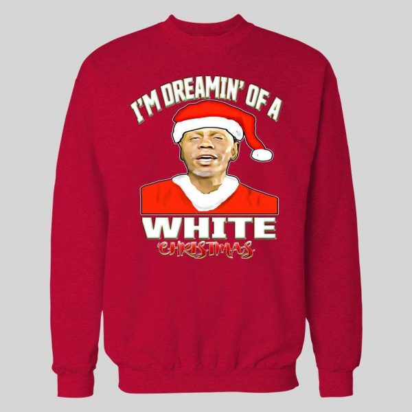 DAVE CHAPPELLE CLAYTON BIGSBY DREAMIN' OF A WHITE CHRISTMAS HOLIDAY HOODIE / SWEATSHIRT