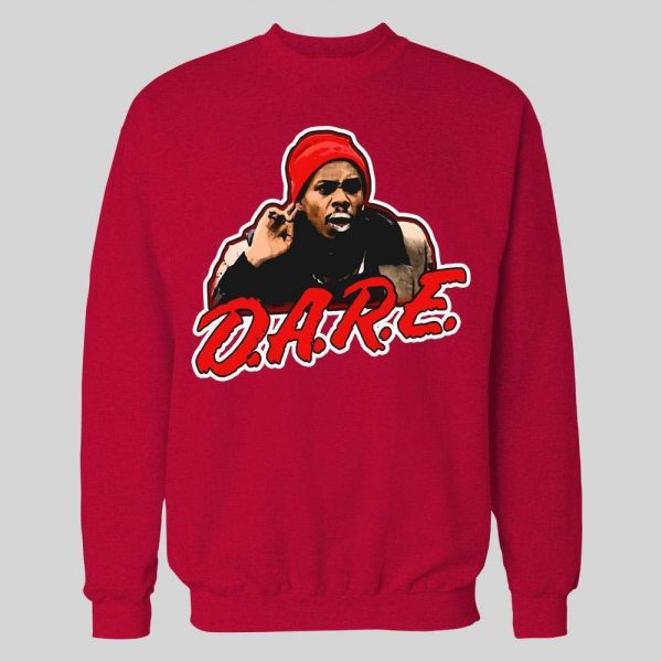 DAVE CHAPPELLE TYRONE BIGGUMS D.A.R.E. HIGH QUALITY HOODIE /SWEATSHIRT