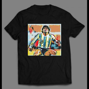 DIEGO MARADONA SOCCER STAR CUSTOM ART HIGH QUALITY SHIRT