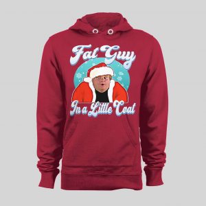 FAT GUY IN A LITTLE COAT CHRIS FARLEY CHRISTMAS HOODIE/ SWEATSHIRT