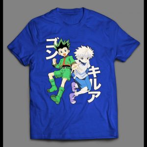 JAPANESE ANIME KILLUA AND GON HUNTERS HIGH QUALITY ART SHIRT