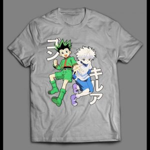 JAPANESE ANIME KILLUA AND GON HUNTERS HIGH QUALITY ART SHIRT