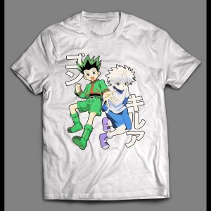 JAPANESE ANIME KILLUA AND GON HUNTERS HIGH QUALITY ART SHIRT