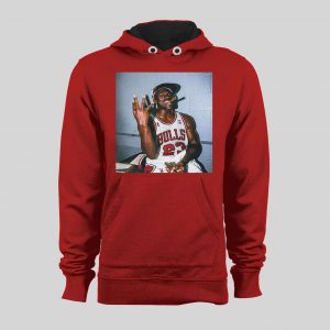 MJ LAST DANCE CHAMPIONSHIP CIGAR CELEBRATION HIGH QUALITY BASKETBALL HOODIE /SWEATSHIRT HOODIE /SWEATSHIRT
