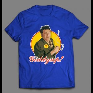 90'S SITCOM KRAMER "GIDDYUP" HIGH QUALITY SHIRT