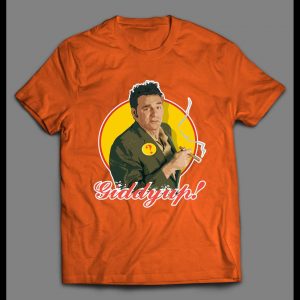 90'S SITCOM KRAMER "GIDDYUP" HIGH QUALITY SHIRT