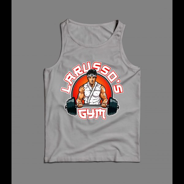 DANIEL LARUSSO'S GYM KARATE KID PARODY MEN'S GYM WORK OUT TANK TOP