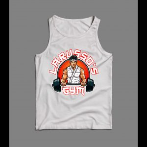 DANIEL LARUSSO'S GYM KARATE KID PARODY MEN'S GYM WORK OUT TANK TOP