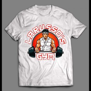 DANIEL LARUSSO'S GYM KARATE KID PARODY MEN'S GYM WORK OUT SHIRT