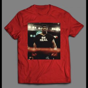 VINTAGE MIKE TYSON CHAMPION BE REAL WORK OUT SHIRT