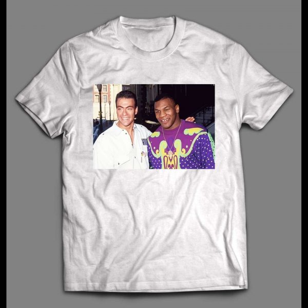 JEAN-CLAUDE VAN DAMME X MIKE TYSON HIGH QUALITY SHIRT