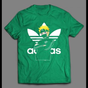 NARUTO SHIPPUDEN TREFOIL SPORTS WEAR PARODY HIGH QUALITY ANIME SHIRT