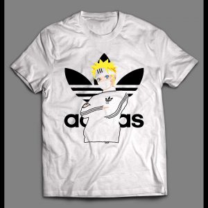 NARUTO SHIPPUDEN TREFOIL SPORTS WEAR PARODY HIGH QUALITY ANIME SHIRT