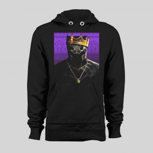 THE NOTORIOUS BLACK PANTHER TRIBAL HOODIE /SWEATSHIRT