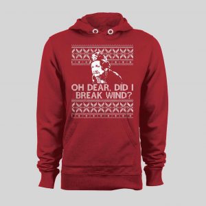 OH DEAR, DID I BREAK WIND? AUNT BETHANY HOLIDAY MOVIE HOODIE / SWEATSHIRT