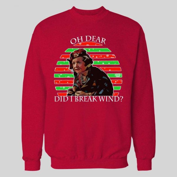 OH DEAR, DID I BREAK WIND? AUNT BETHANY HOLIDAY MOVIE HOODIE / SWEATSHIRT
