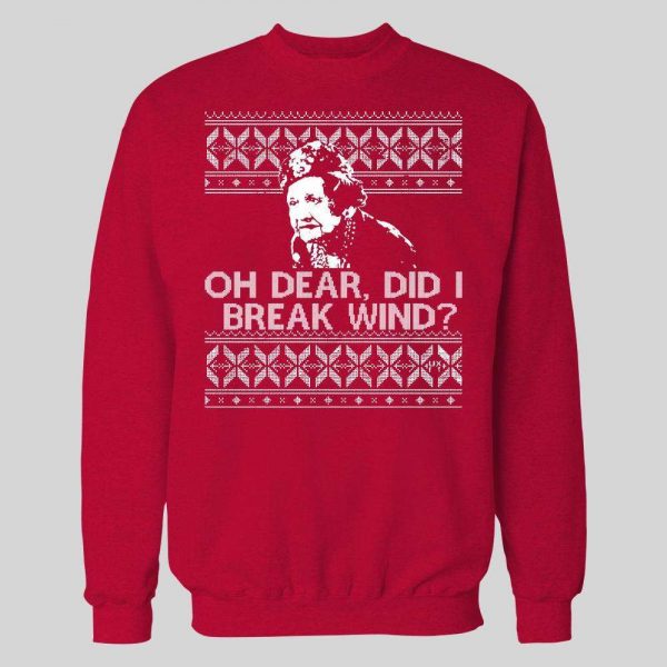 OH DEAR, DID I BREAK WIND? AUNT BETHANY HOLIDAY MOVIE HOODIE / SWEATSHIRT