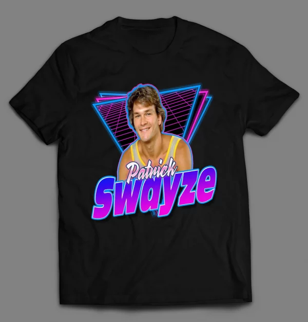 RETRO STYLE PATRICK SWAYZE HIGH QUALITY MEN'S SHIRT