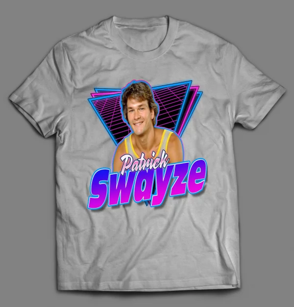 RETRO STYLE PATRICK SWAYZE HIGH QUALITY MEN'S SHIRT