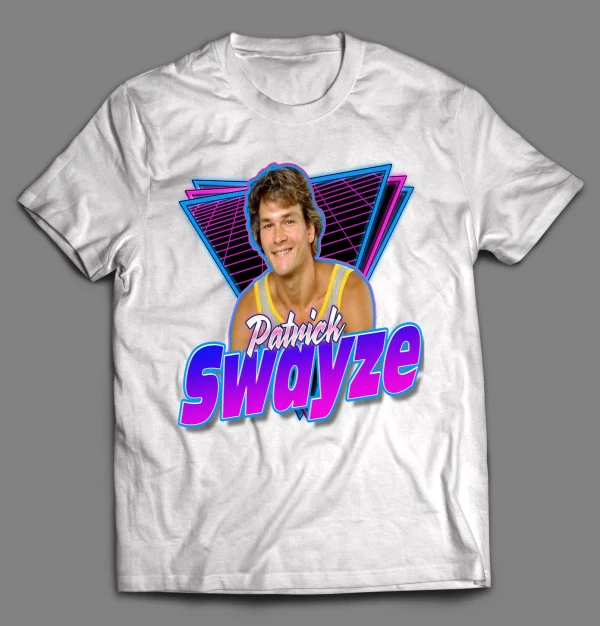 RETRO STYLE PATRICK SWAYZE HIGH QUALITY MEN'S SHIRT