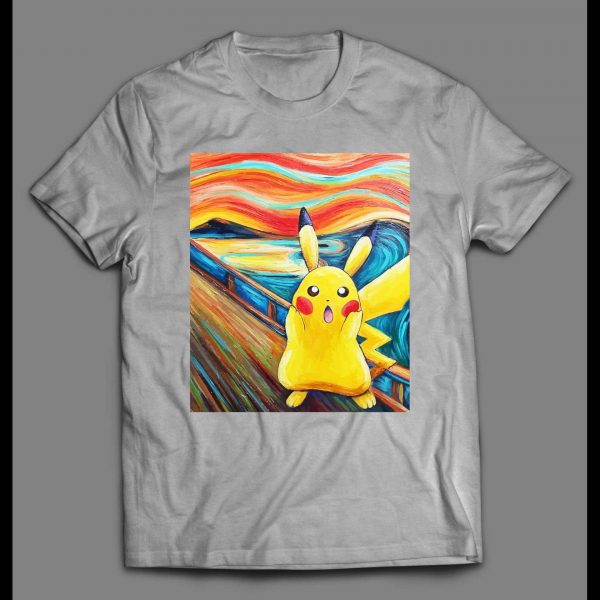 STARRY NIGHT PIKACHU POKE MONSTERS INSPIRED HIGH QUALITY SHIRT