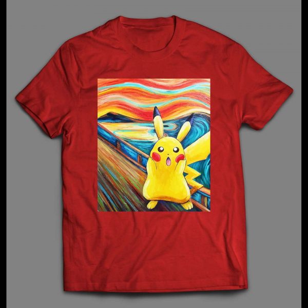 STARRY NIGHT PIKACHU POKE MONSTERS INSPIRED HIGH QUALITY SHIRT
