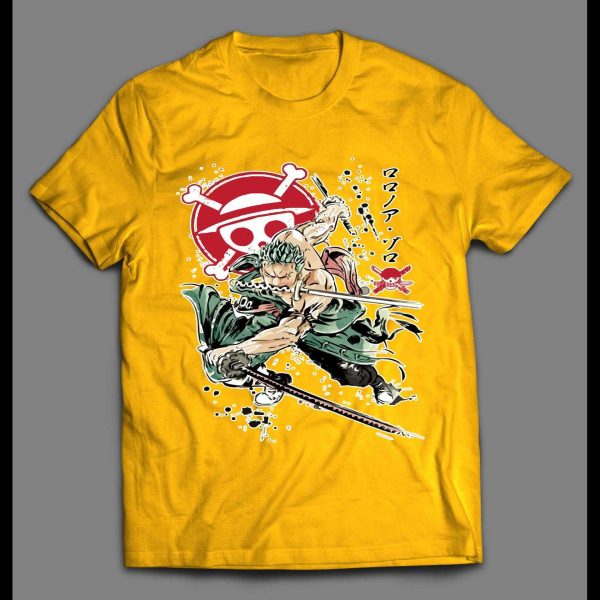 JAPANESE ANIME PIRATE HUNTER HIGH QUALITY ART SHIRT
