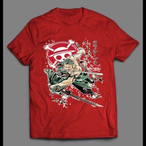 JAPANESE ANIME PIRATE HUNTER HIGH QUALITY ART SHIRT