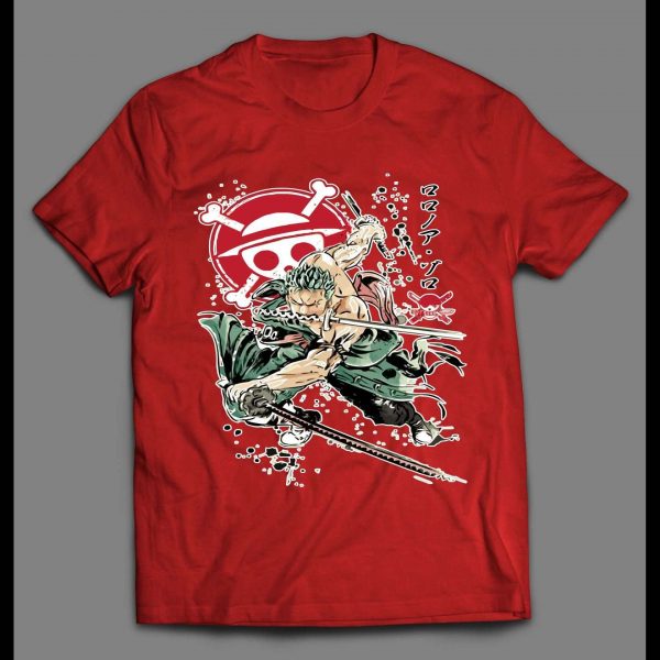 JAPANESE ANIME PIRATE HUNTER HIGH QUALITY ART SHIRT