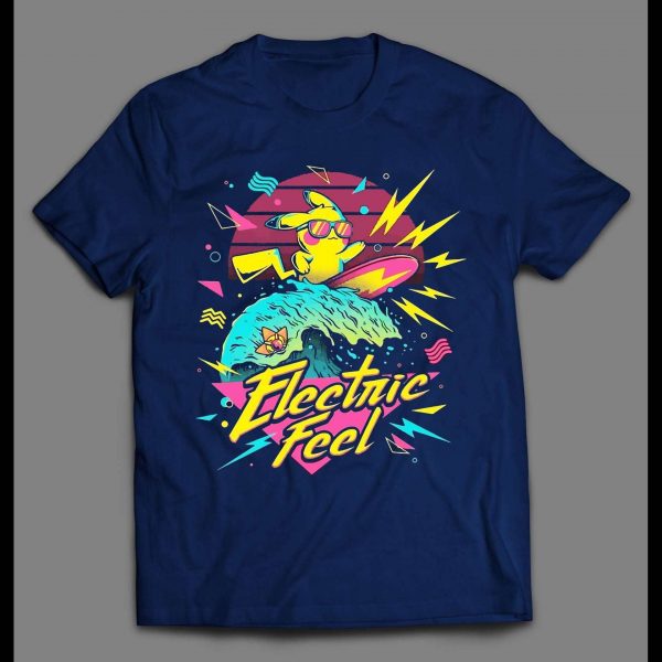 JAPANESE ANIME CARTOON POKE ELECTRIC FEEL HIGH QUALITY SHIRT