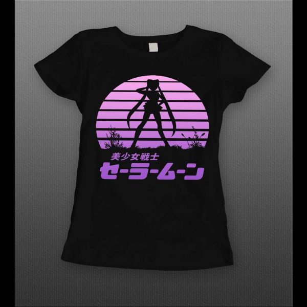 JAPANESE ANIME SAILOR MOON LADIES SHIRT